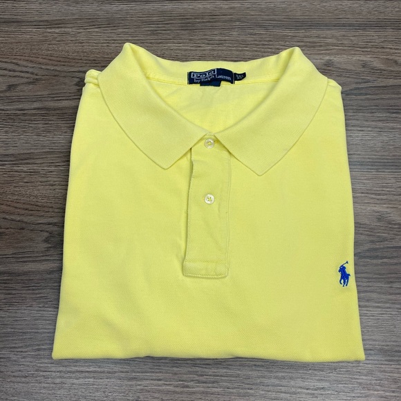 Polo Ralph Lauren Other - Polo Ralph Lauren Solid Yellow Polo Shirt 5XL